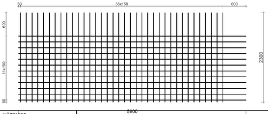Armeringsnät 10150 Fingerskarv