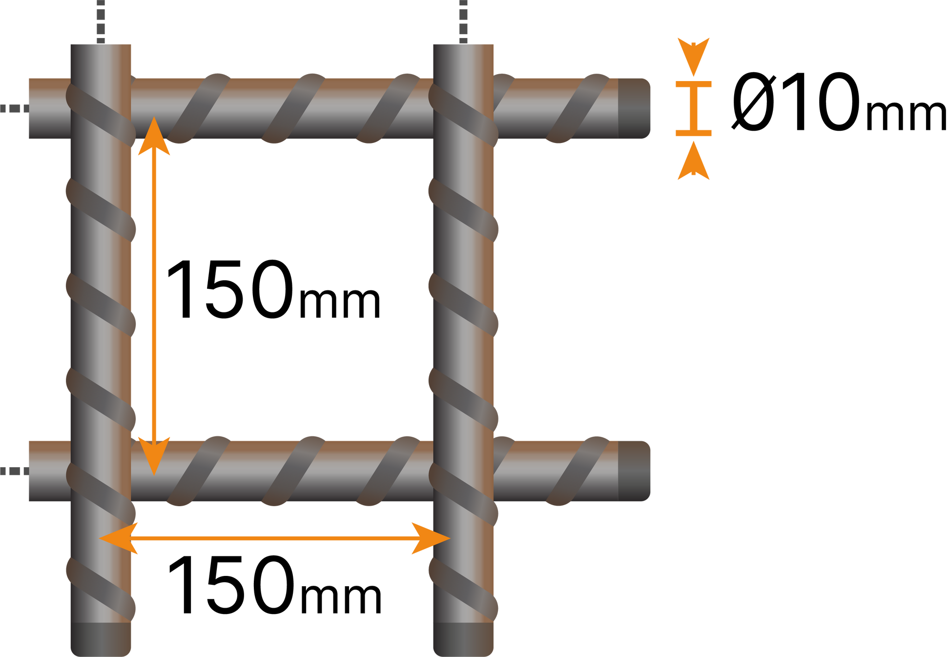 Armeringsnät 10150 Fingerskarv