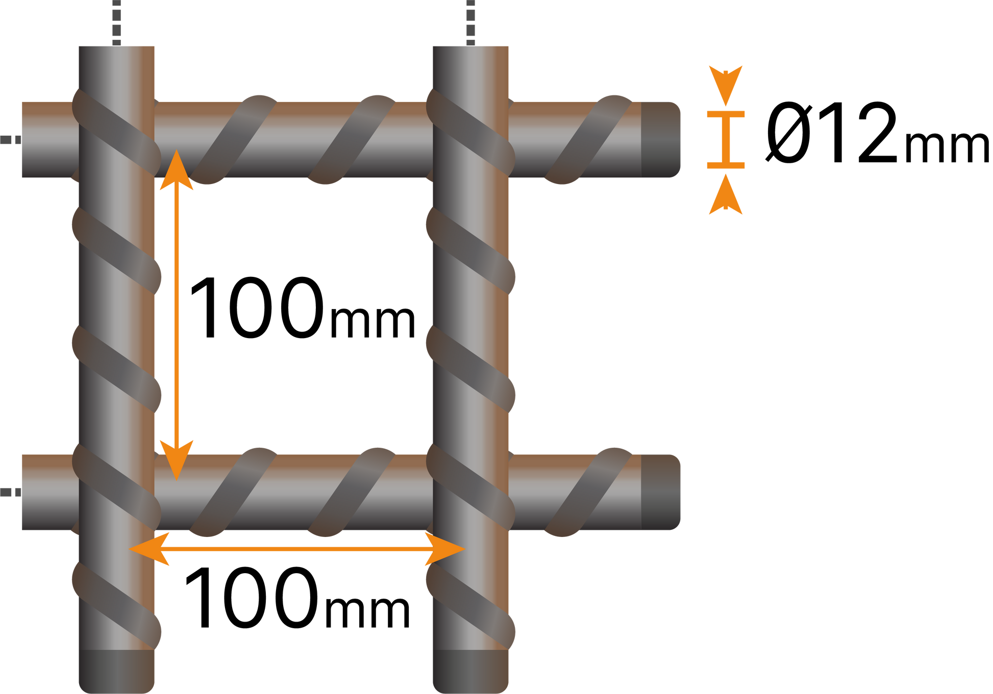 Armeringsnät 12100 Fingerskarv