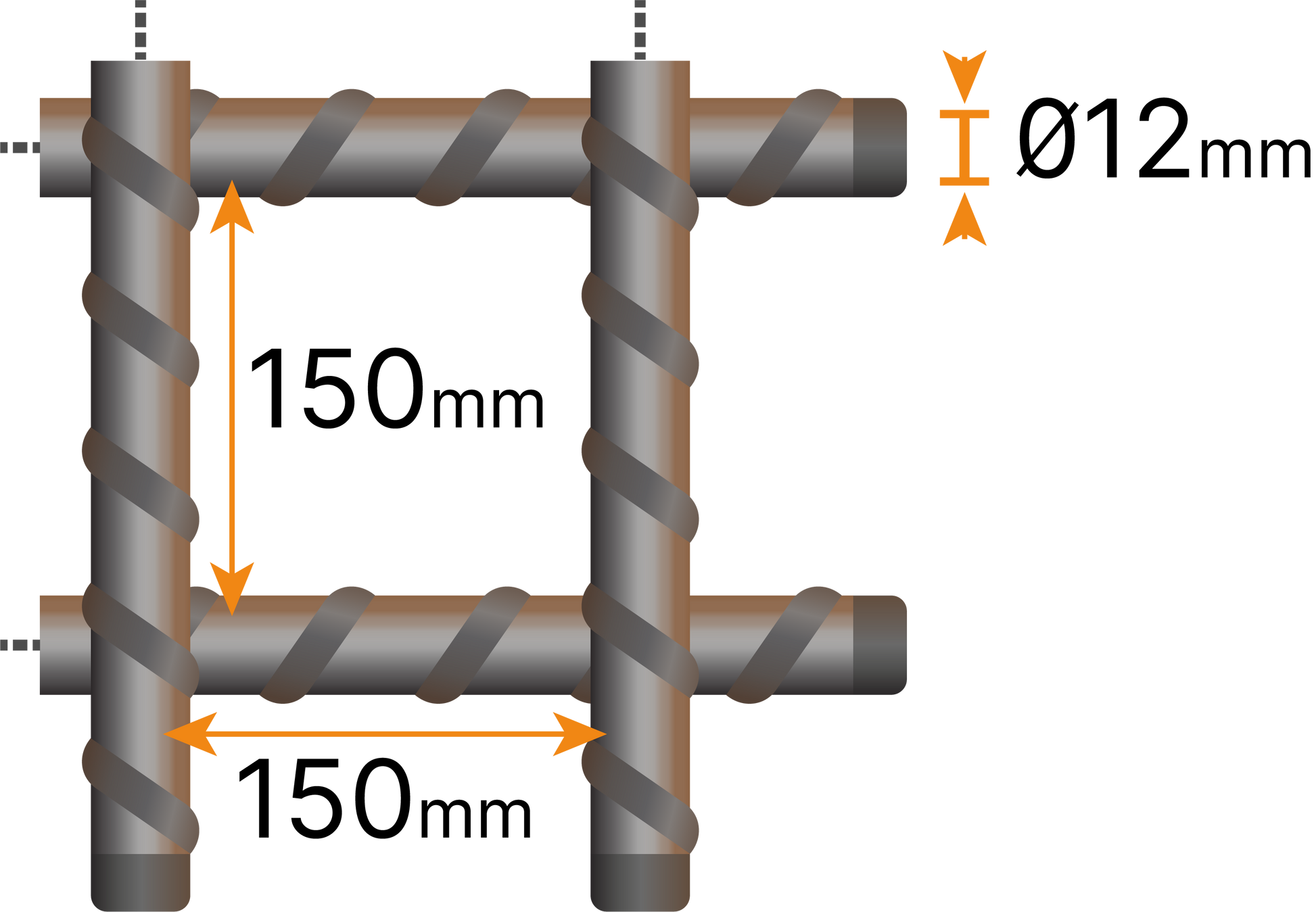 Armeringsnät 12150 Fingerskarv
