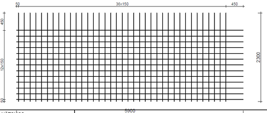 Armeringsnät 7150 Fingerskarv