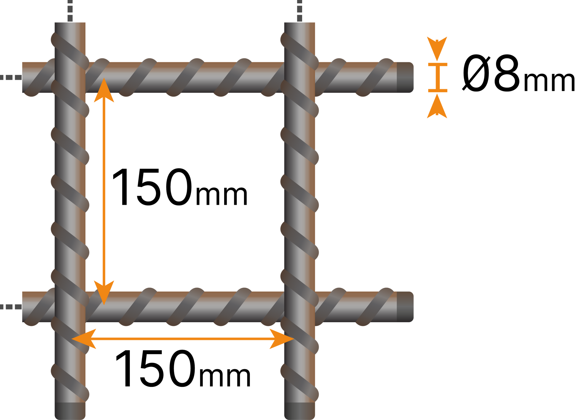 Armeringsnät 8150 Fingerskarv