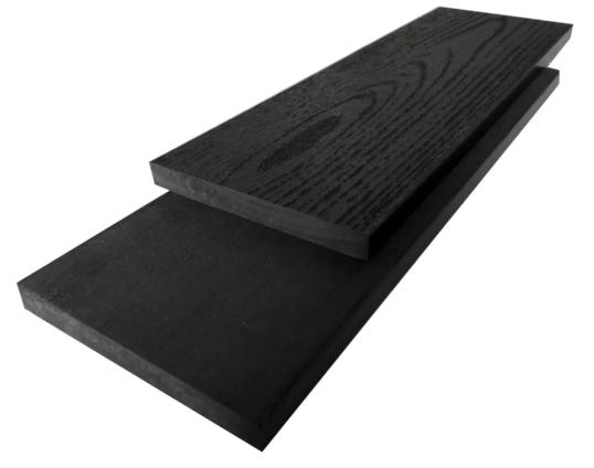 Bamboodeck listtäckning 142x10 x 2900mm Svart Trämönster