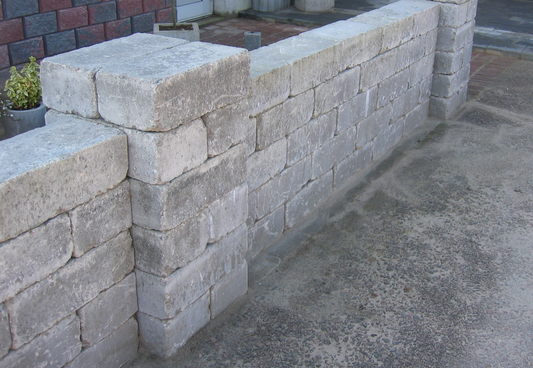 Herrgårdsmurblock svart 420x210x140